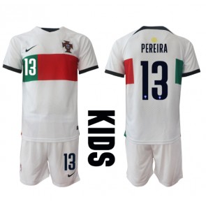 Portugal Danilo Pereira #13 Udebanesæt Børn VM 2022 Kort ærmer (+ korte bukser)